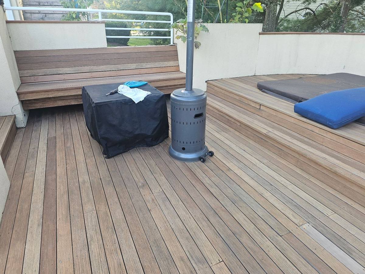 Ipe Deck Refinishing – MS Landscaping & Masonry